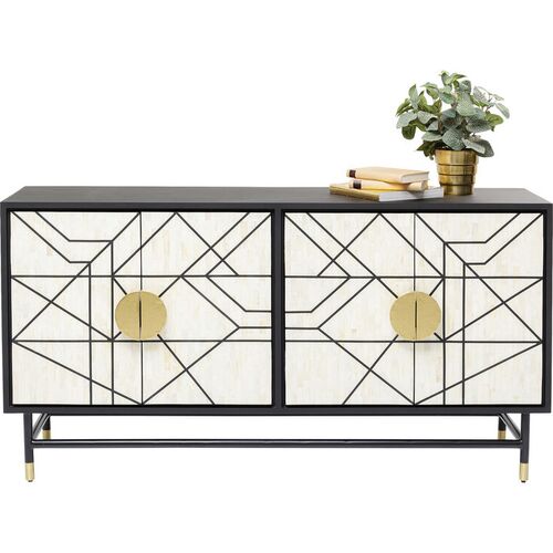 Μπουφές Credenza Μαύρο